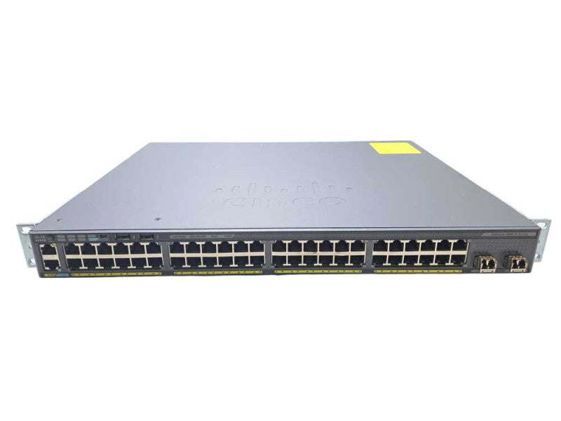 Cisco WS-C2960X-48FPD-L V07 |48-Port Gigabit PoE+ 740W 2x 10G SFP+ Switch )