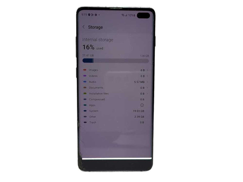 Samsung Galaxy S10+ SM-G975W 128GB READ $