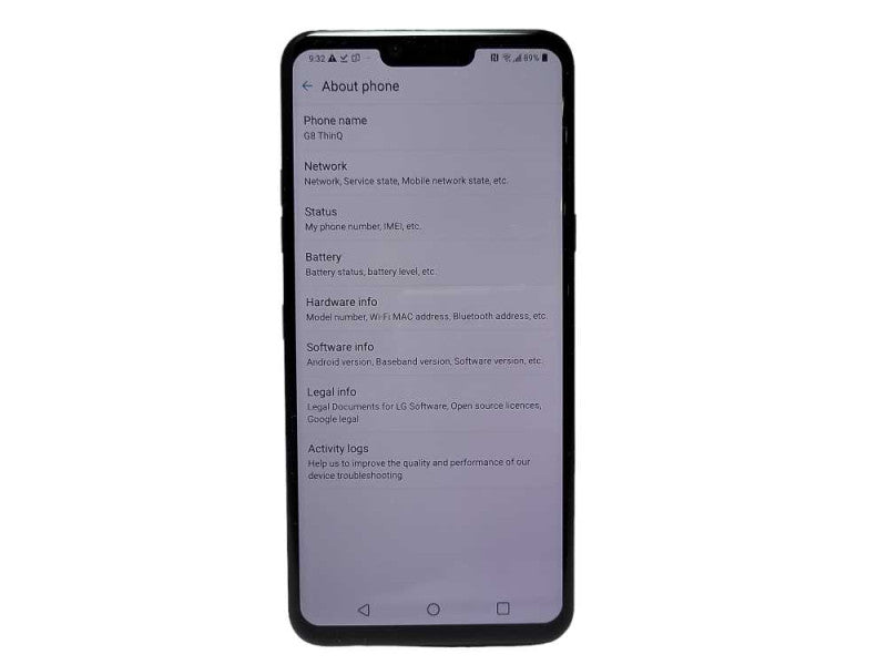 LG G8 ThinQ G820UM 128GB READ $