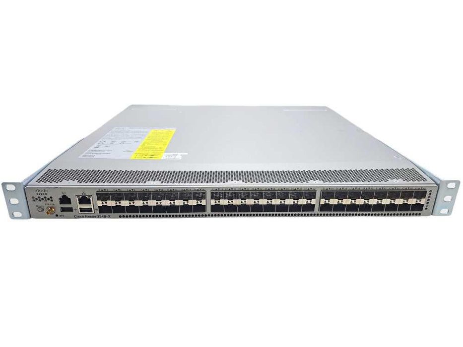Cisco Nexus 3548-X | 48-Port 10G SFP+ Network Switch | N3K-C3548P-10GX )
