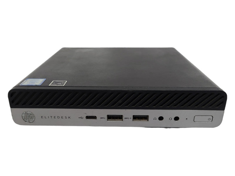 HP EliteDesk 800 G4 DM, i7-8700T 2.40GHz, 16GB RAM, 256GB Nvme, WiFi, W/ PWR