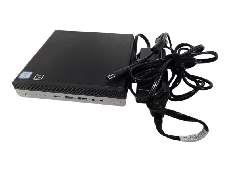 HP EliteDesk 800 G4 DM, i7-8700T 2.40GHz, 16GB RAM, 256GB Nvme, WiFi, W/ PWR