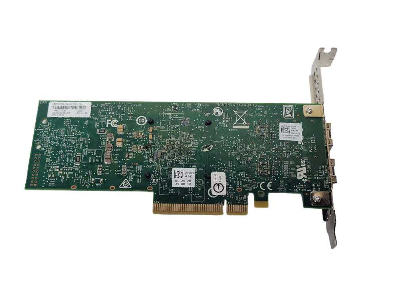 Dell Broadcom BCM9574 Dual-Ports SFP+ 10Gbps PCI Express Network Dell 0GMW01 _