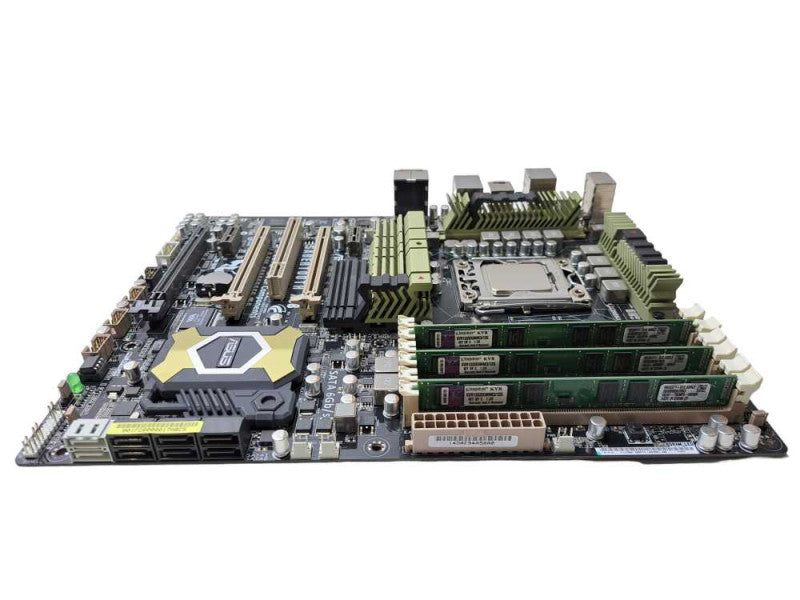 Asus Sabertooth X58 LGA1366 Motherboard + i7-960 CPU 12GB DDR3 & I/O Shield )