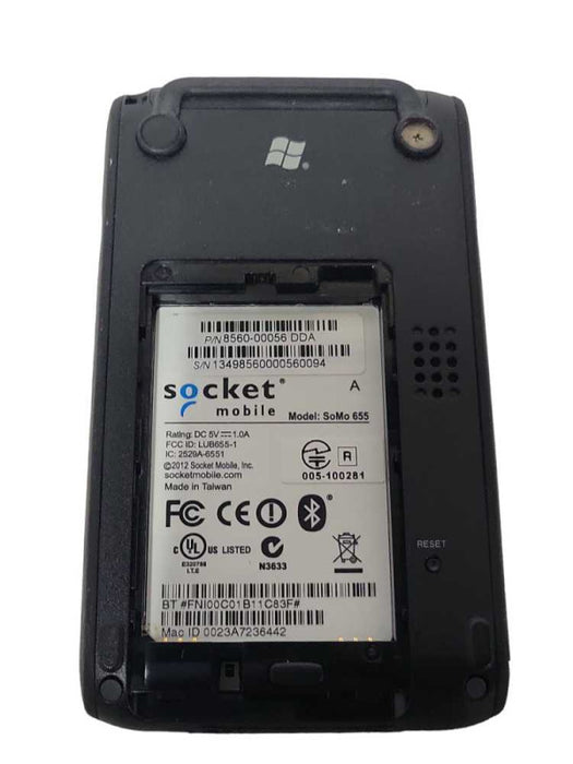 Socket Mobile SOMo 655 Handheld Computer PDA, READ _