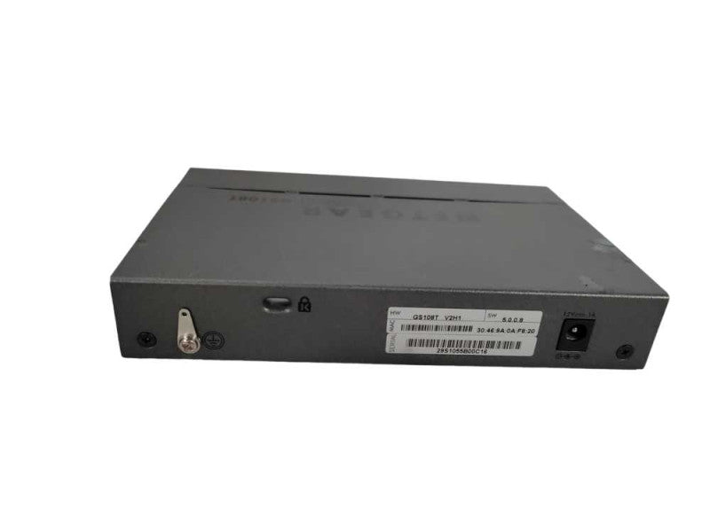 NetGear ProSafe 8-Port Gigabit Switch GS108T v2 !