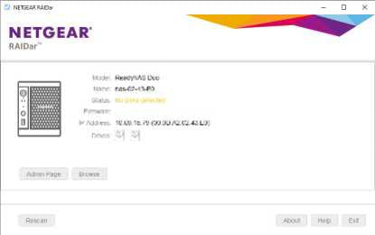 Netgear ReadyNAS Duo RND2175-100NAS | No HDD\\\\\\'s *READ* Q)