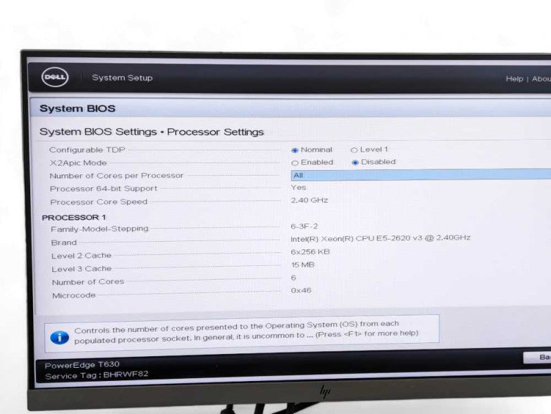 DELL PowerEdge T630 Intel Xeon E5-2620 v3 @ 2.40GHz 32GB RAM  -