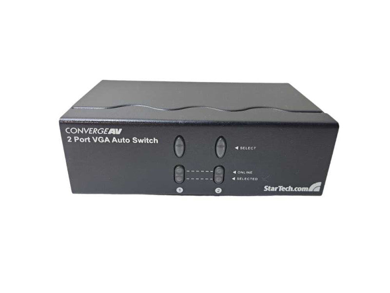 StarTech ConvergeAV 2-Port VGA Auto Switch + Power Adapter )