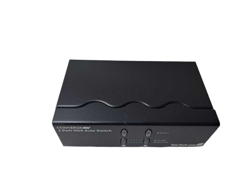 StarTech ConvergeAV 2-Port VGA Auto Switch + Power Adapter )