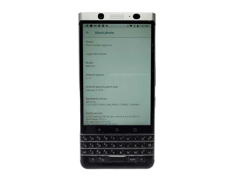 BlackBerry KEYone BBB100-1 32GB READ $