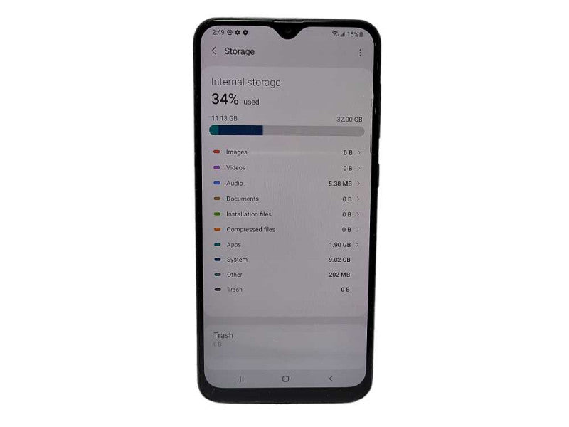 Samsung Galaxy A20 32GB (SM-A205W) - READ $