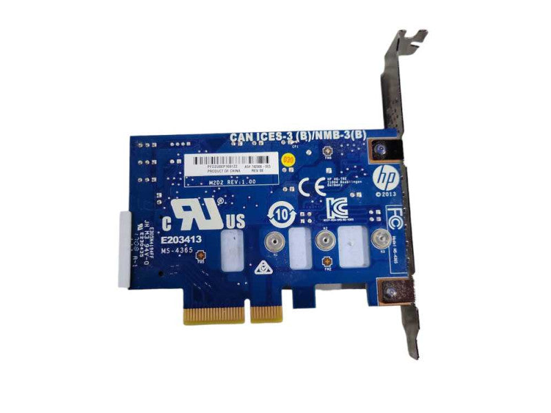 HP 742006-002 Z Turbo Drive G2 M.2 PCI-e Low Profile Card MS-4365 E203413 !