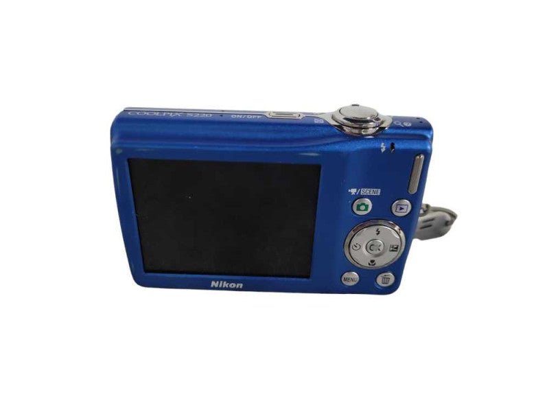Nikon COOLPIX S220 10.0MP Digital Camera Blue !