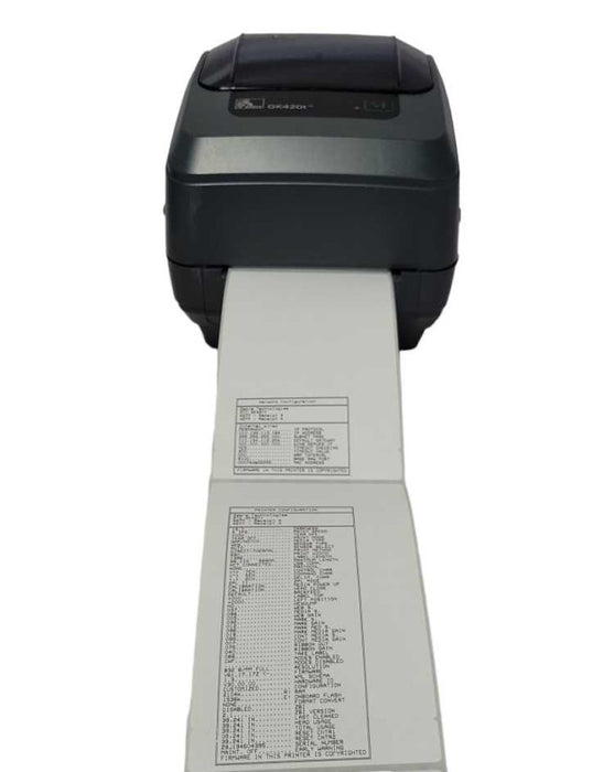 Zebra GK420T Label Thermal Transfer Printer (GK42-102210-000) Q_