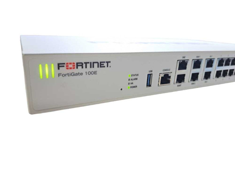 Fortinet FortiGate 100E Network Security Firewall | Factory Reset | FG-100E )