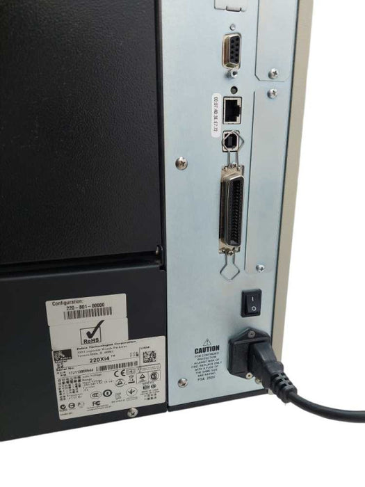 Zebra 220Xi4 Thermal Label Printer 203dpi  PN: 220-801-00000 =