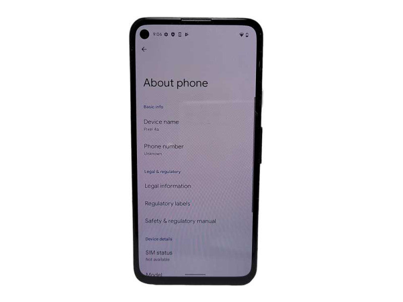 Google Pixel 4a 128GB Black READ $