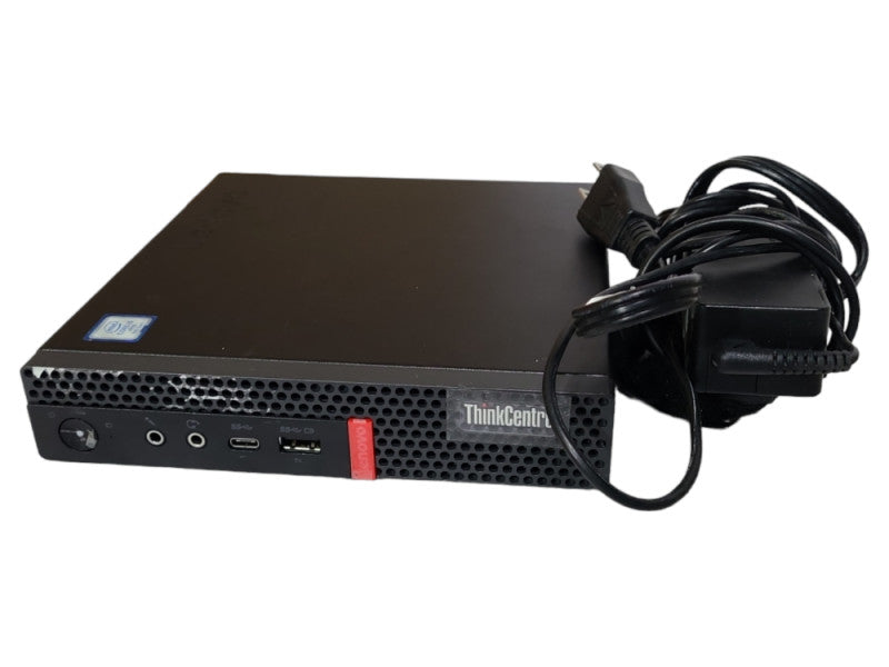 Lenovo M920q USFF Desktop, i5-8500T 2.10GHz, 16GB DDR4, No HDD, WiFi, w/PWR Q