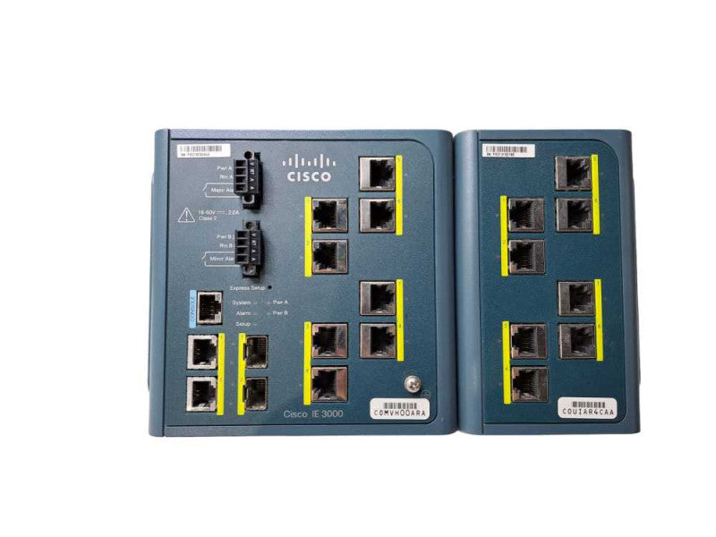 Cisco IE-3000-8TC | 8-Port Industrial Ethernet Switch + 8-Port Module  Q)