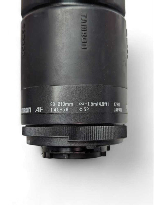 TAMRON 52mm UV 80-210mm F/4.5-5.6 178D JAPAN  -