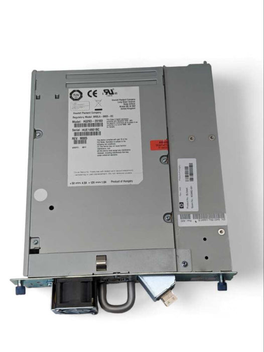 HP LTO-5 internal tape drive Model: AQ283-20103 FC 8Gb Product of HUNGARY  Q-