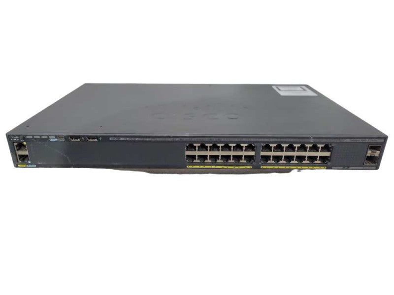 Cisco WS-C2960X-24TS-LL | 24-Port Gigabit 2x SFP LANLite Network Switch !