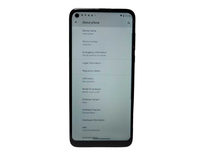Motorola XT2045-3 Moto G Fast Global 32GB $