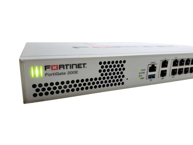Fortinet FortiGate-200E | 18-Port Gigabit Network Security Firewall | FG-200E Q)