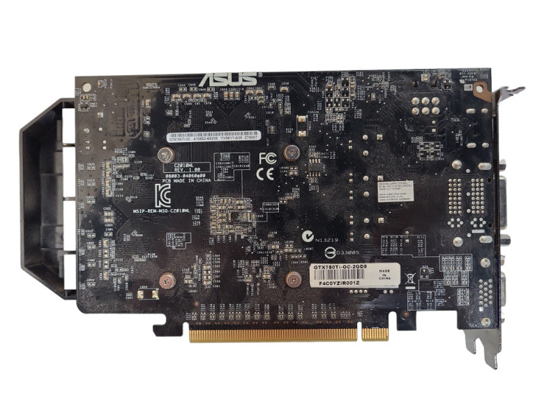 ASUS NVIDIA GeForce GTX 750 Ti 2GB GDDR5 Video Card, GTX750TI-OC-2GD5