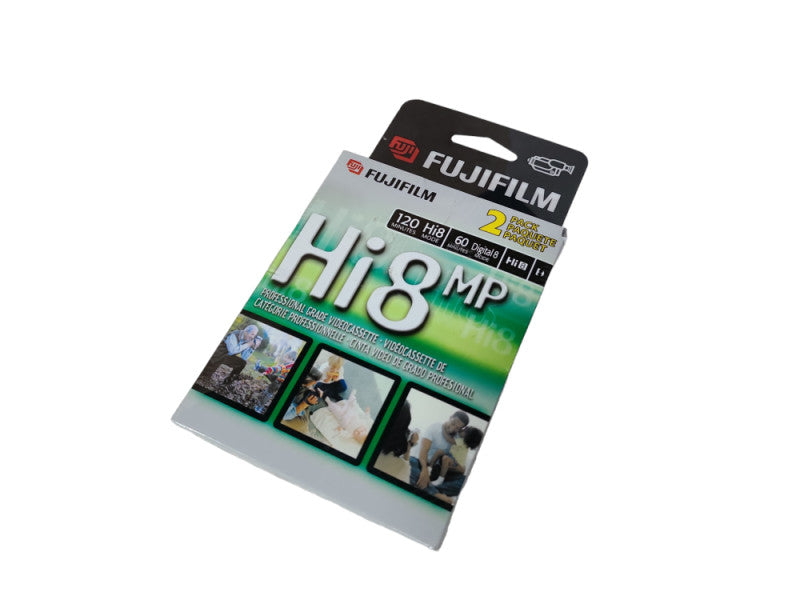 *New Sealed* Fujifilm Hi8 MP Digital 8 Blank Tape Camcorder Cassette - 2 Pack