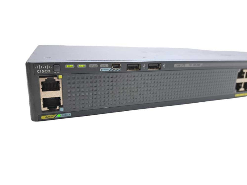 Cisco WS-C2960X-24TS-LL V03 | 24-Port Gigabit 2x SFP LANLite Network Switch )