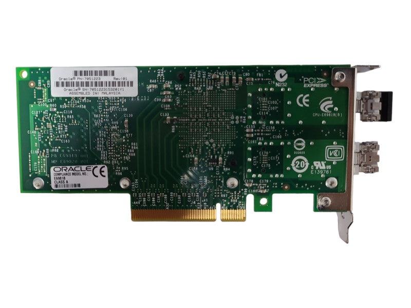 Sun 7051223 2-Port 10GB PCI-E Ethernet SFP+ Adapter - Low Profile Q