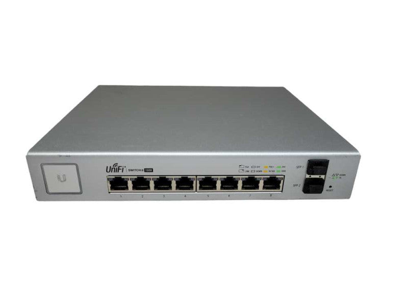 Ubiquiti UniFi US-8-150W 8-Port 150W PoE Gigabit Ethernet Switch %