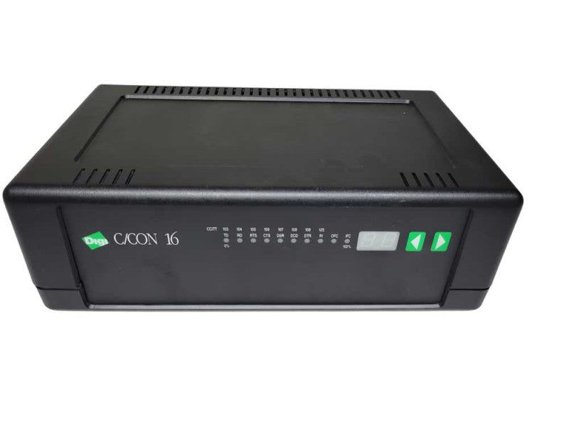 Digi C/CON-16 Concentrator Asynchronous DB-25 Connectors w/Power Adapter %