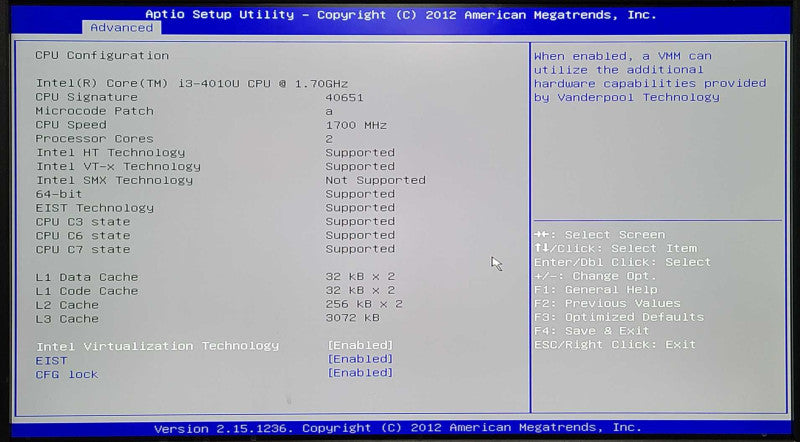 Gigabyte GB-BXi3-4010, Core i3-4010U 1.70GHz, 4GB Ram, 128GB SSD, WiFi