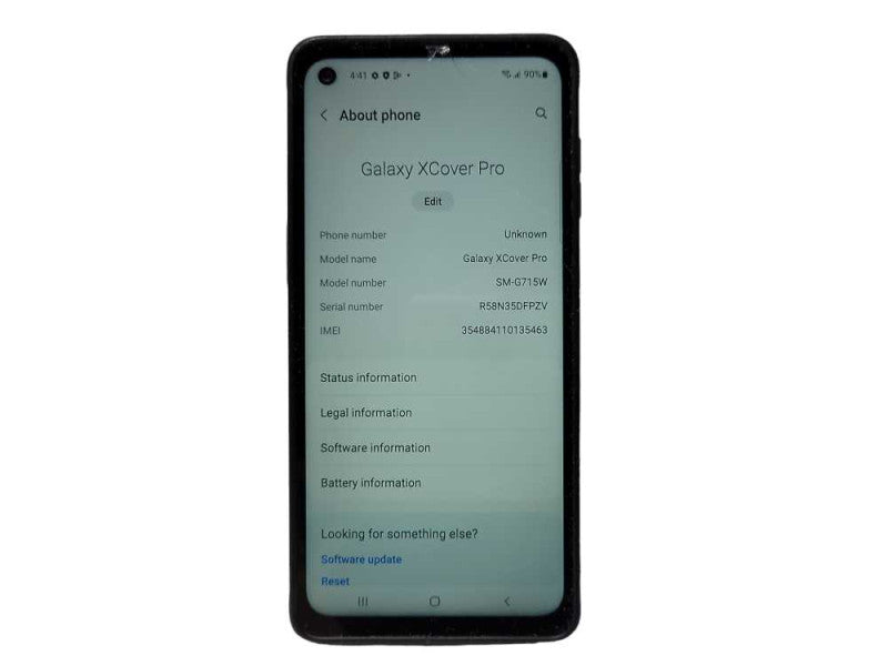 Samsung Galaxy XCover Pro 64GB (SM-G715W) READ  $