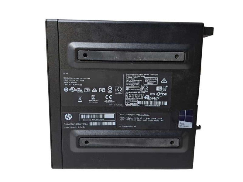 HP EliteDesk 705 G3 USFF | AMD PRO A10-9700E R7 @ 3.00GHz 8GB DDR4 256GB NVMe )
