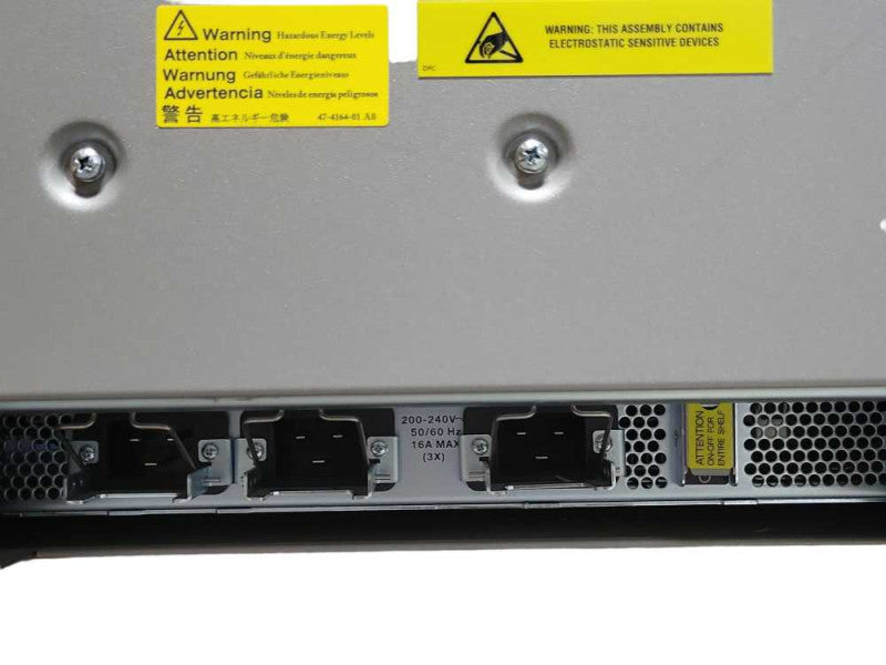 Cisco ASR-9006-AC 6-bay aggregation service router with PSU and cards SEE _