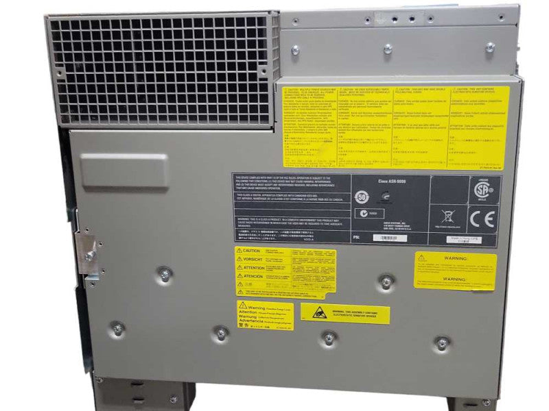 Cisco ASR-9006-AC 6-bay aggregation service router with PSU and cards SEE _