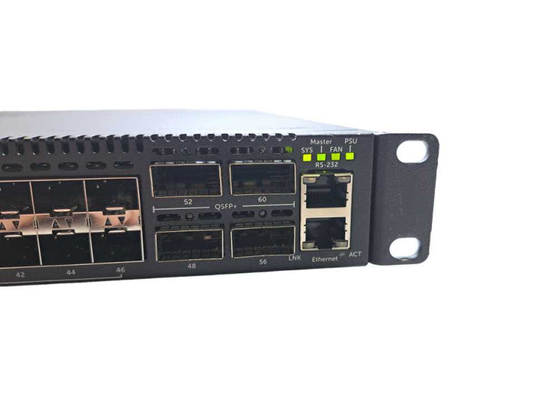 Dell Force10 S4810 | 48-Port 10G SFP+ 4-Port 40G QSFP+ Network Switch |2x PSU )