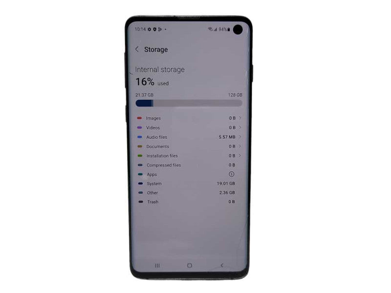 Samsung Galaxy S10 128GB (SM-G973W) - READ $