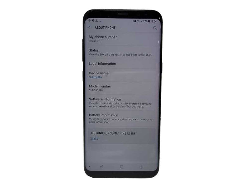 Samsung Galaxy S8+ 64GB SM-G955W READ $