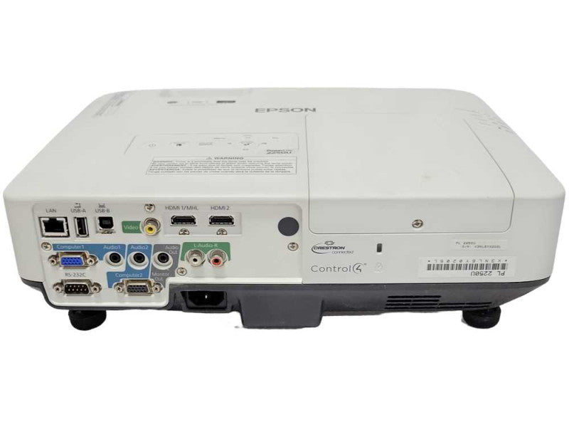 Epson PowerLite 2250U Full HD WUXGA 3LCD Projector, No Remote, No LAMP, SEE Q_