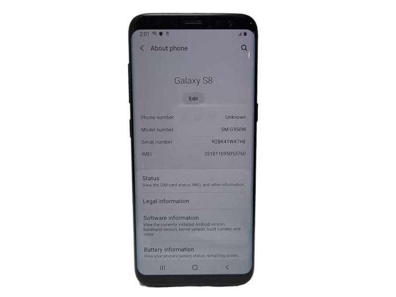 Samsung Galaxy S8 64GB (SM-G950W) - READ $