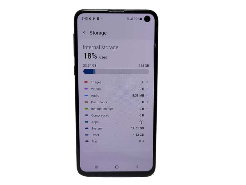 Samsung Galaxy S10e 128GB (SM-G970W) READ  $