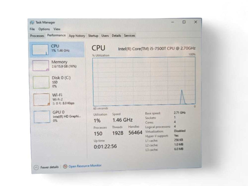 HP Elite Slice G2 with MS SRS Intel Core i7-7500T 16GB RAM & 512GB SSD  -