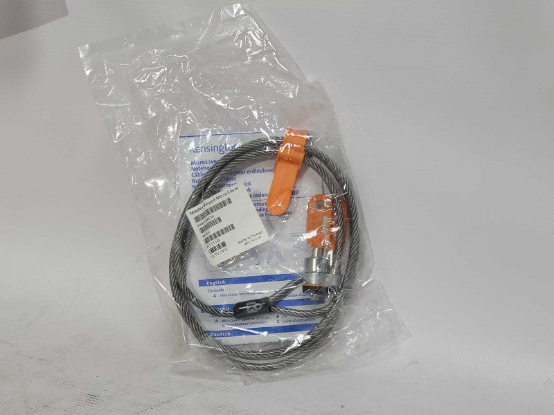 *NEW SEALED* Kensington Master Keyed MicroSaver Notebook Cable Lock Q