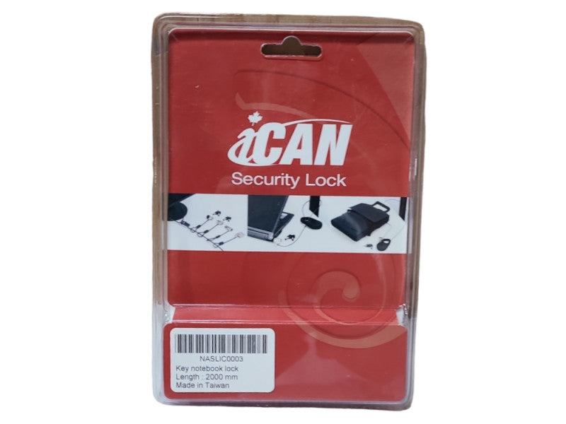 *NEW SEALED* iCan Security Lock, Key notebook lock