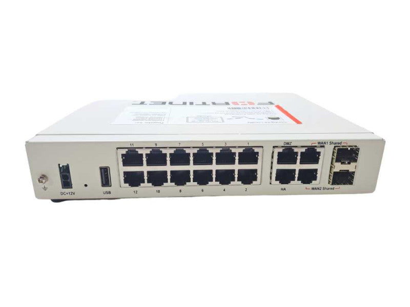 Fortinet FortiGate 80E | 14-Port Firewall Appliance | Factory Reset | FG-80E )